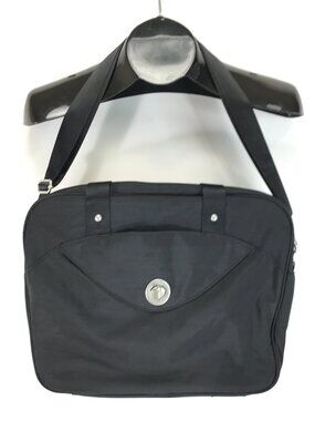 Baggallini Laptop Tote Bag OS Black Adjustable Travel Office Shoulder Crossbody